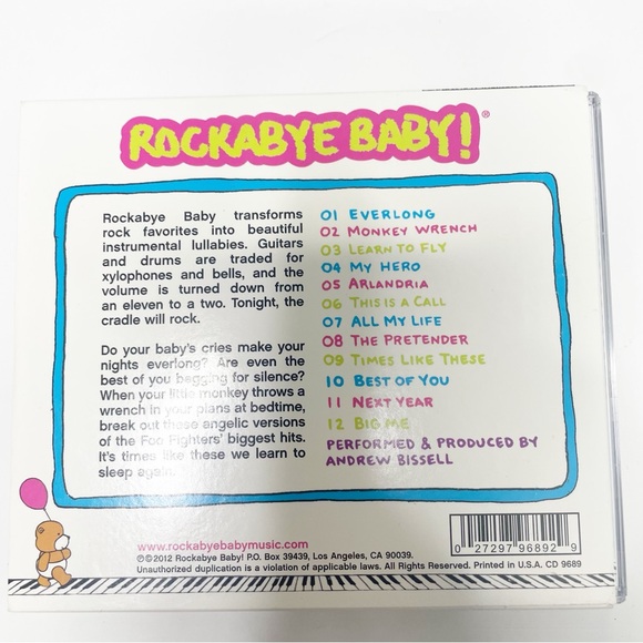 Lullaby Renditions Of Foo Fighters Rockabyebaby - Picture 2 of 3